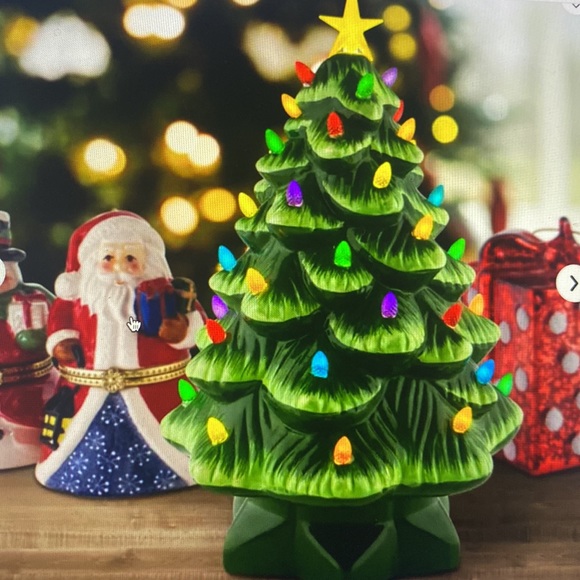 Ceramic Christmas tree - Picture 2 of 4